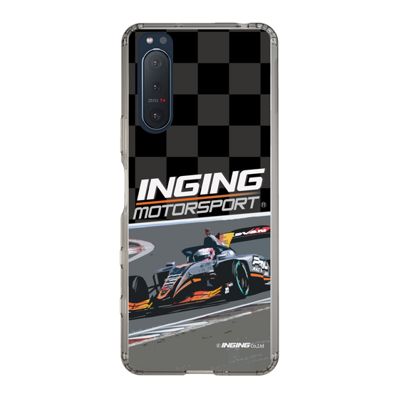スリムプロテクションケース［ CERUMO - INGING 38号車 running - Checkered ］