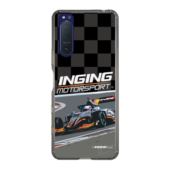 スリムプロテクションケース［ CERUMO - INGING 38号車 running - Checkered ］