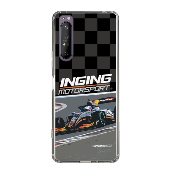 スリムプロテクションケース［ CERUMO - INGING 38号車 running - Checkered ］