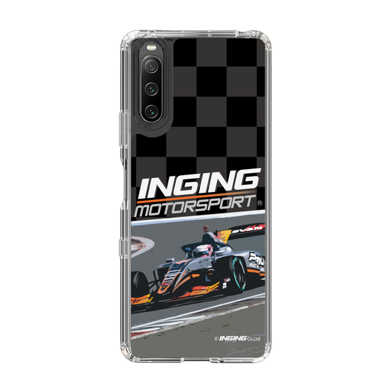 スリムプロテクションケース［ CERUMO - INGING 38号車 running - Checkered ］