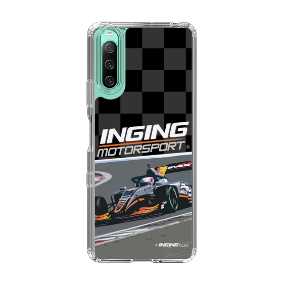 スリムプロテクションケース［ CERUMO - INGING 38号車 running - Checkered ］