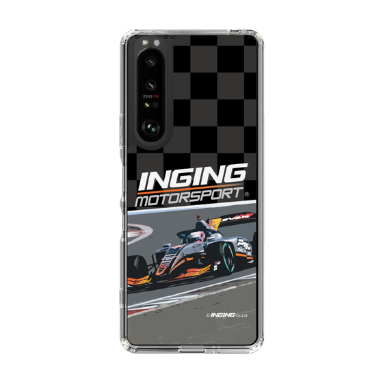 スリムプロテクションケース［ CERUMO - INGING 38号車 running - Checkered ］