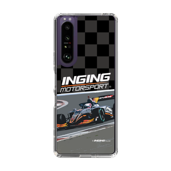 スリムプロテクションケース［ CERUMO - INGING 38号車 running - Checkered ］