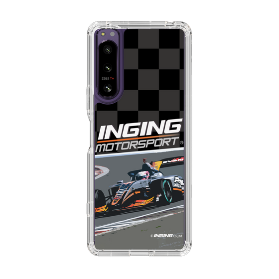 スリムプロテクションケース［ CERUMO - INGING 38号車 running - Checkered ］