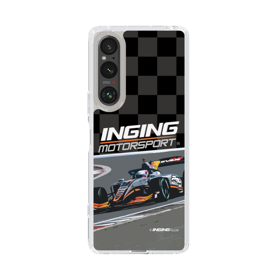 スリムプロテクションケース［ CERUMO - INGING 38号車 running - Checkered ］