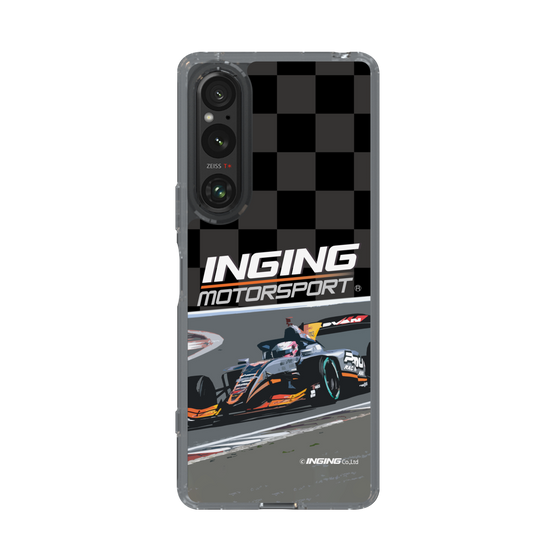 スリムプロテクションケース［ CERUMO - INGING 38号車 running - Checkered ］