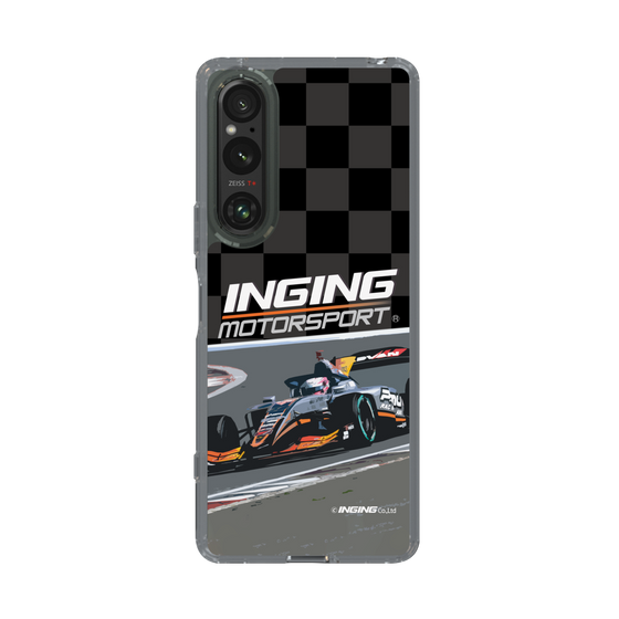 スリムプロテクションケース［ CERUMO - INGING 38号車 running - Checkered ］