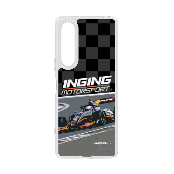 スリムプロテクションケース［ CERUMO - INGING 38号車 running - Checkered ］