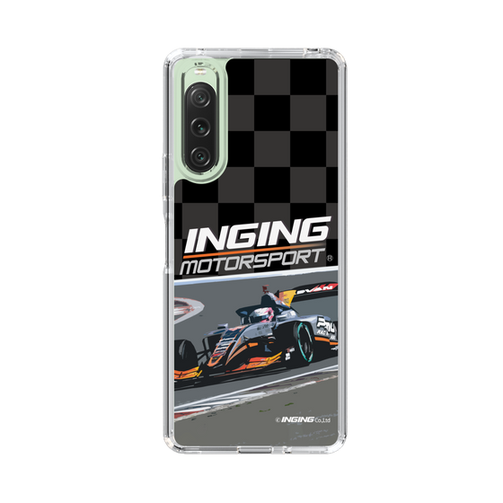 スリムプロテクションケース［ CERUMO - INGING 38号車 running - Checkered ］
