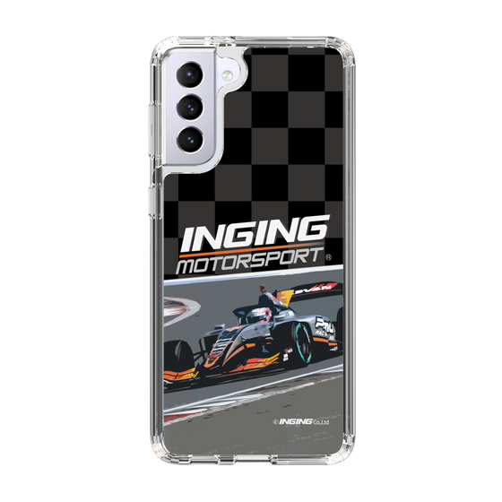 スリムプロテクションケース［ CERUMO - INGING 38号車 running - Checkered ］