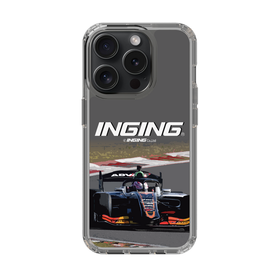スリムプロテクションケース［ CERUMO - INGING 38号車 running - Gray ］
