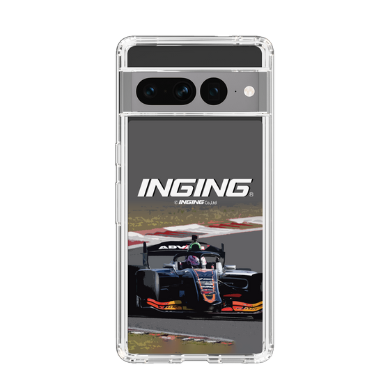 スリムプロテクションケース［ CERUMO - INGING 38号車 running - Gray ］