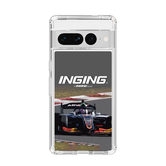 スリムプロテクションケース［ CERUMO - INGING 38号車 running - Gray ］