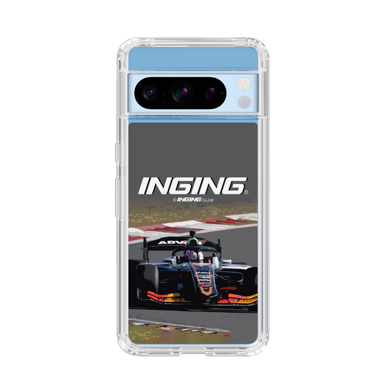スリムプロテクションケース［ CERUMO - INGING 38号車 running - Gray ］