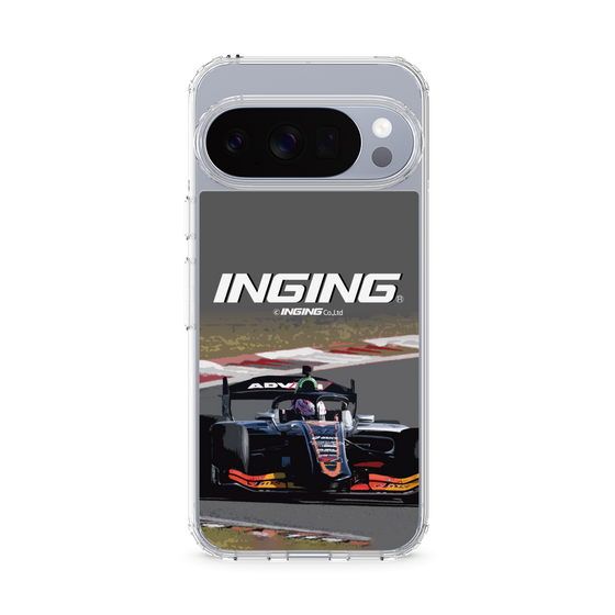スリムプロテクションケース［ CERUMO - INGING 38号車 running - Gray ］