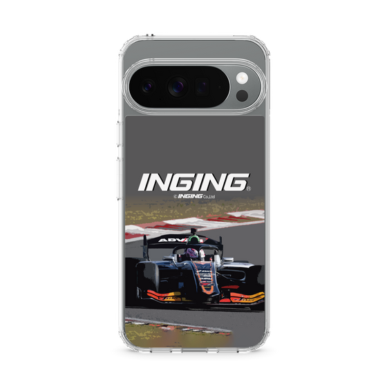 スリムプロテクションケース［ CERUMO - INGING 38号車 running - Gray ］