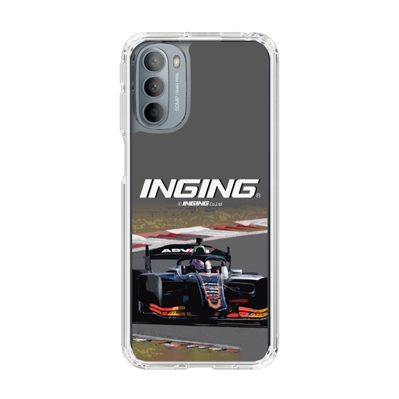 スリムプロテクションケース［ CERUMO - INGING 38号車 running - Gray ］
