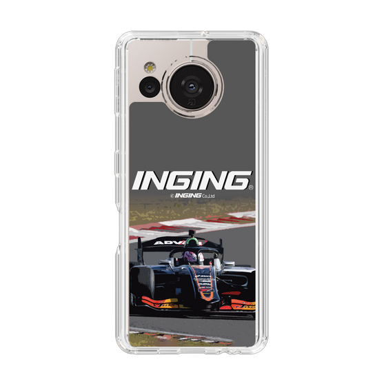 スリムプロテクションケース［ CERUMO - INGING 38号車 running - Gray ］