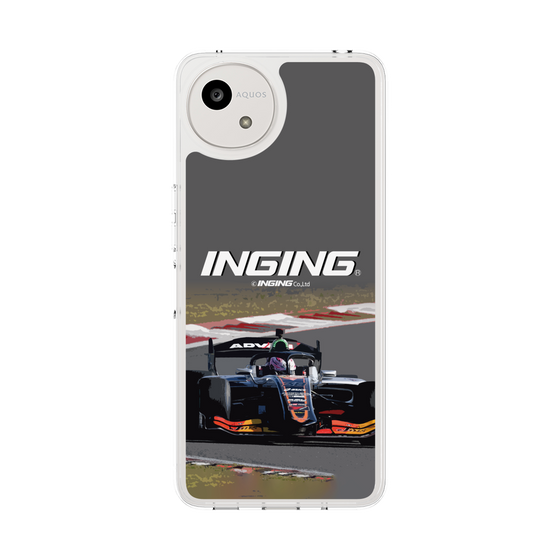 スリムプロテクションケース［ CERUMO - INGING 38号車 running - Gray ］