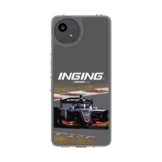 スリムプロテクションケース［ CERUMO - INGING 38号車 running - Gray ］