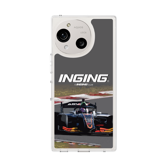 スリムプロテクションケース［ CERUMO - INGING 38号車 running - Gray ］
