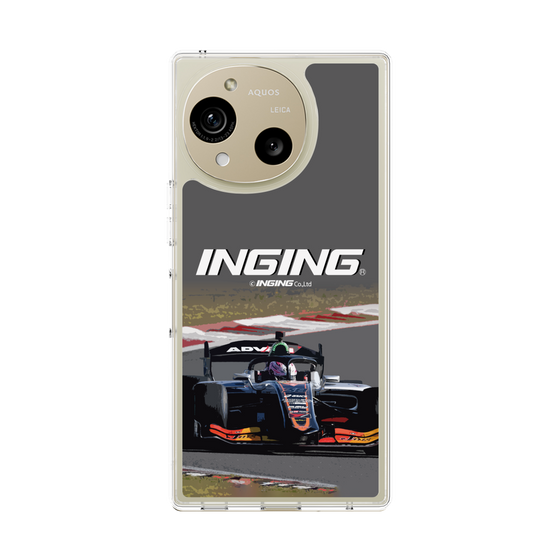 スリムプロテクションケース［ CERUMO - INGING 38号車 running - Gray ］