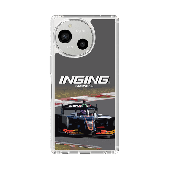 スリムプロテクションケース［ CERUMO - INGING 38号車 running - Gray ］