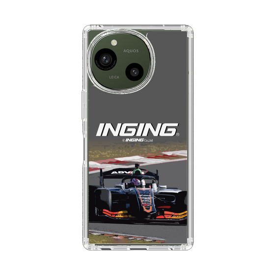 スリムプロテクションケース［ CERUMO - INGING 38号車 running - Gray ］