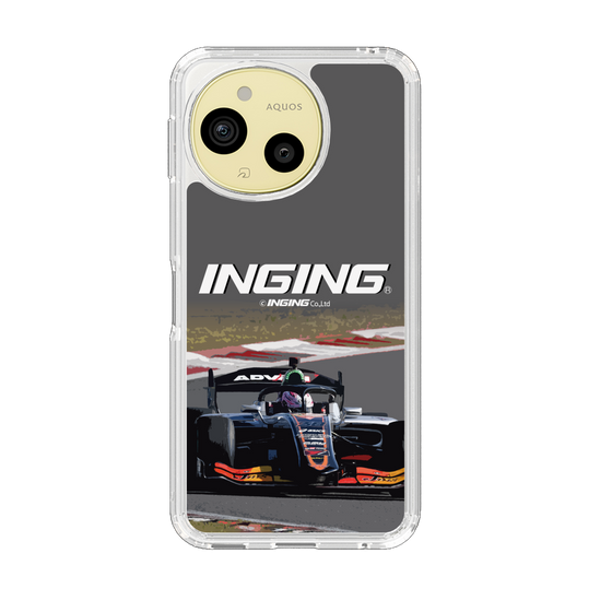 スリムプロテクションケース［ CERUMO - INGING 38号車 running - Gray ］