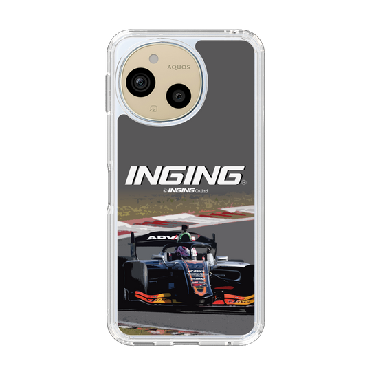 スリムプロテクションケース［ CERUMO - INGING 38号車 running - Gray ］