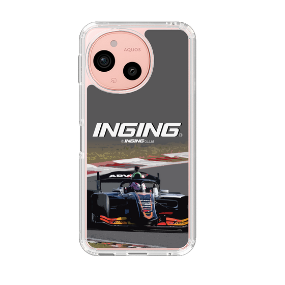 スリムプロテクションケース［ CERUMO - INGING 38号車 running - Gray ］