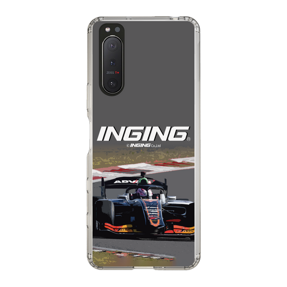 スリムプロテクションケース［ CERUMO - INGING 38号車 running - Gray ］