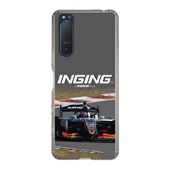 スリムプロテクションケース［ CERUMO - INGING 38号車 running - Gray ］