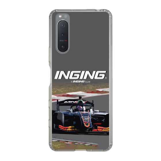 スリムプロテクションケース［ CERUMO - INGING 38号車 running - Gray ］