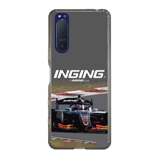 スリムプロテクションケース［ CERUMO - INGING 38号車 running - Gray ］