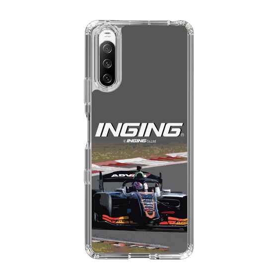 スリムプロテクションケース［ CERUMO - INGING 38号車 running - Gray ］