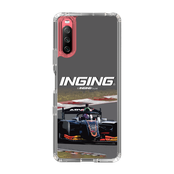 スリムプロテクションケース［ CERUMO - INGING 38号車 running - Gray ］
