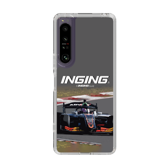 スリムプロテクションケース［ CERUMO - INGING 38号車 running - Gray ］