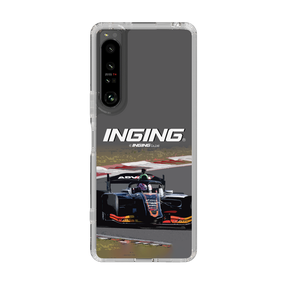 スリムプロテクションケース［ CERUMO - INGING 38号車 running - Gray ］