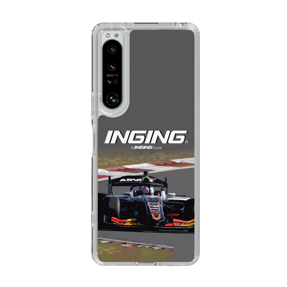 スリムプロテクションケース［ CERUMO - INGING 38号車 running - Gray ］