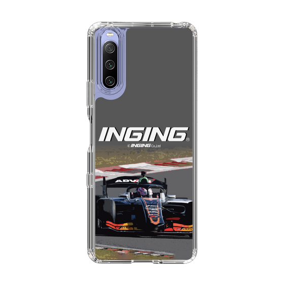 スリムプロテクションケース［ CERUMO - INGING 38号車 running - Gray ］