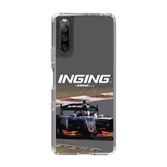 スリムプロテクションケース［ CERUMO - INGING 38号車 running - Gray ］