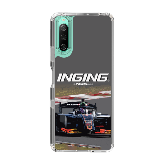 スリムプロテクションケース［ CERUMO - INGING 38号車 running - Gray ］