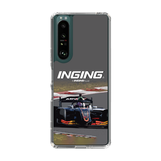 スリムプロテクションケース［ CERUMO - INGING 38号車 running - Gray ］