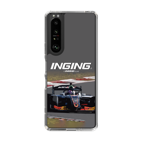 スリムプロテクションケース［ CERUMO - INGING 38号車 running - Gray ］