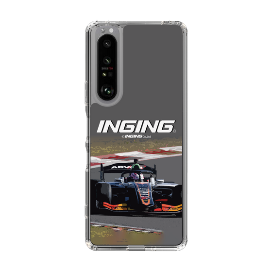 スリムプロテクションケース［ CERUMO - INGING 38号車 running - Gray ］