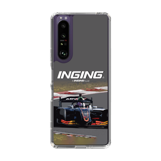 スリムプロテクションケース［ CERUMO - INGING 38号車 running - Gray ］