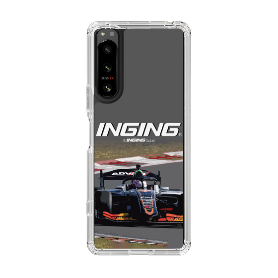 スリムプロテクションケース［ CERUMO - INGING 38号車 running - Gray ］