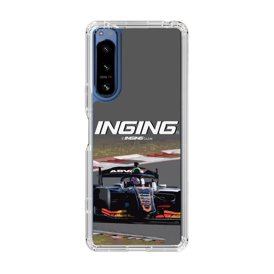 スリムプロテクションケース［ CERUMO - INGING 38号車 running - Gray ］