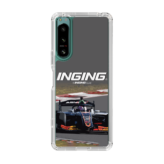 スリムプロテクションケース［ CERUMO - INGING 38号車 running - Gray ］